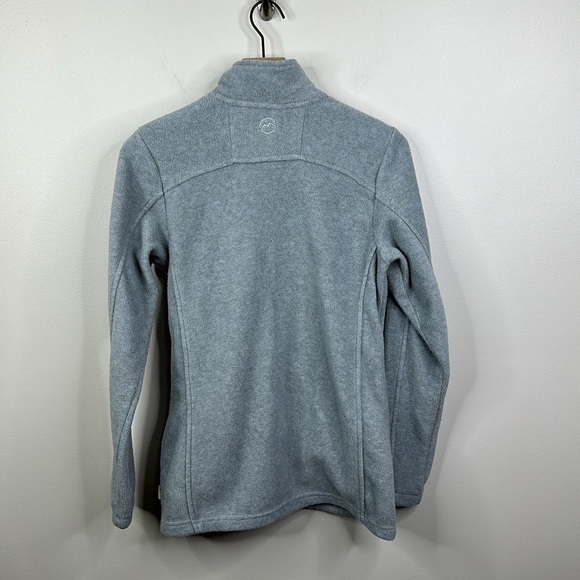 Magellan Outdoors Gray Full Zip Fleece Women's Jacket Size Small - Picture 7 of 7